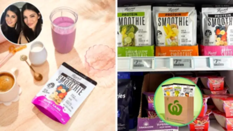Melbourne mums launch frozen smoothie startup in 950 Woolworths stores