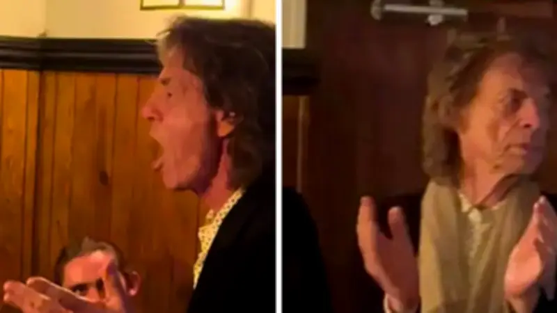 Mick Jagger Stuns Oxfordshire Pub with Surprise Folk Song Performance