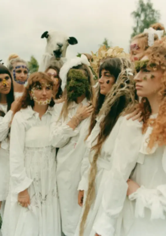 Midsummer Morris Dancers and Their Mysterious Goat Caprihorn: Hollie Fernando's Best Portrait