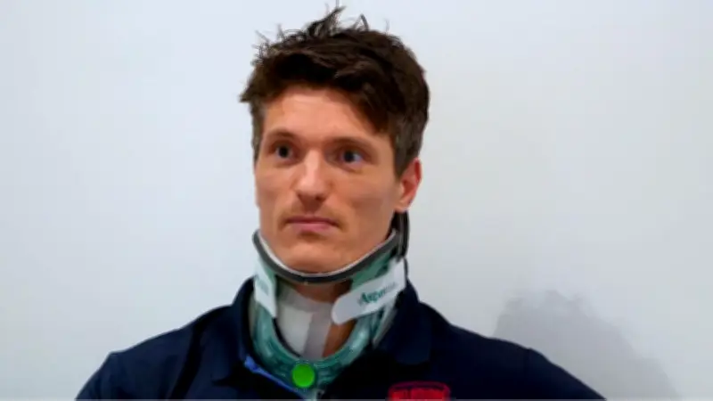 Mihocek feared never walking again after neck injury