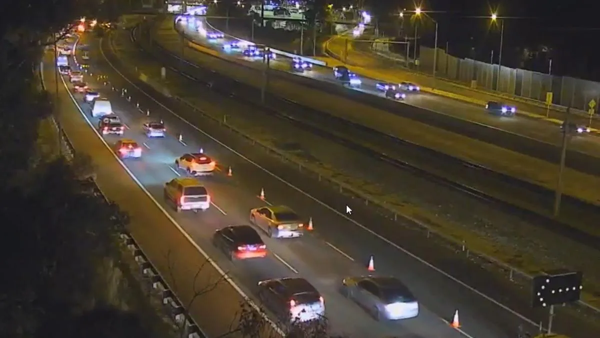 Mitchell Freeway Northbound Closed After Police Incident