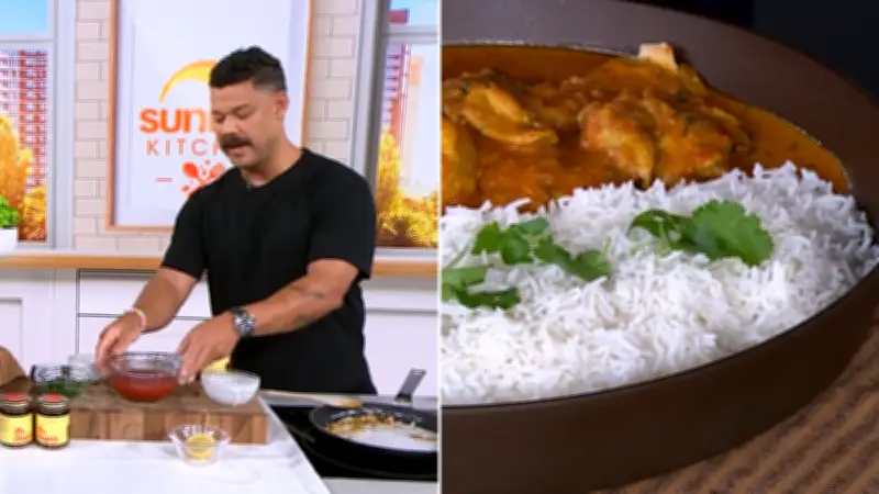 MKR Winner Justin Rolleston's Easy African Coconut Chicken Curry Recipe