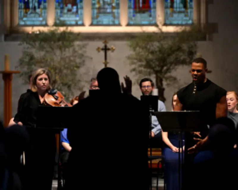 Monochromatic Light Afterlife Review: Davone Tines and Tyshawn Sorey at St Giles Cripplegate