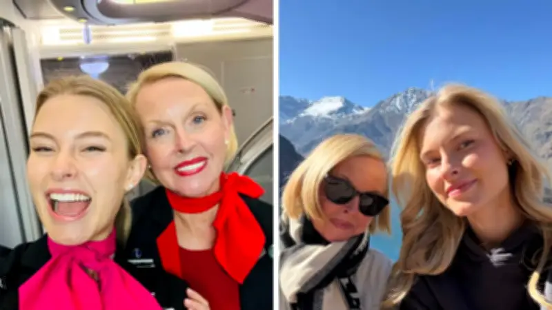 Mother-Daughter Duo Reveals What It's Like Working as Qantas Cabin Crew