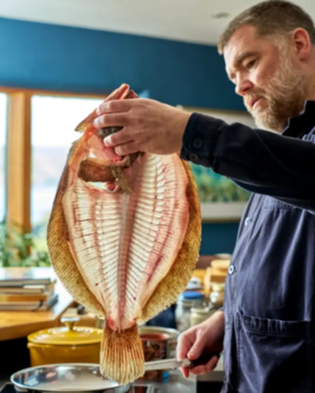 Nathan Outlaw on Simple Seafood Cooking and Steamed Brill Recipe