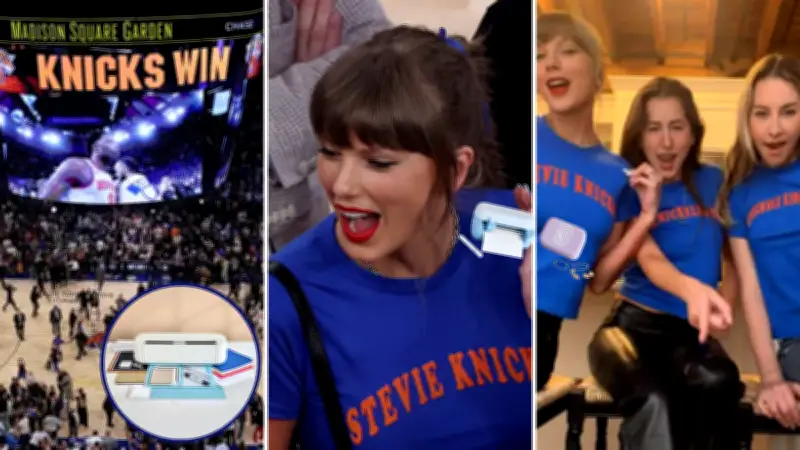 NBA Finals Fans Turn to Cricut for DIY Merch as Knicks-Spurs Game Goes Viral