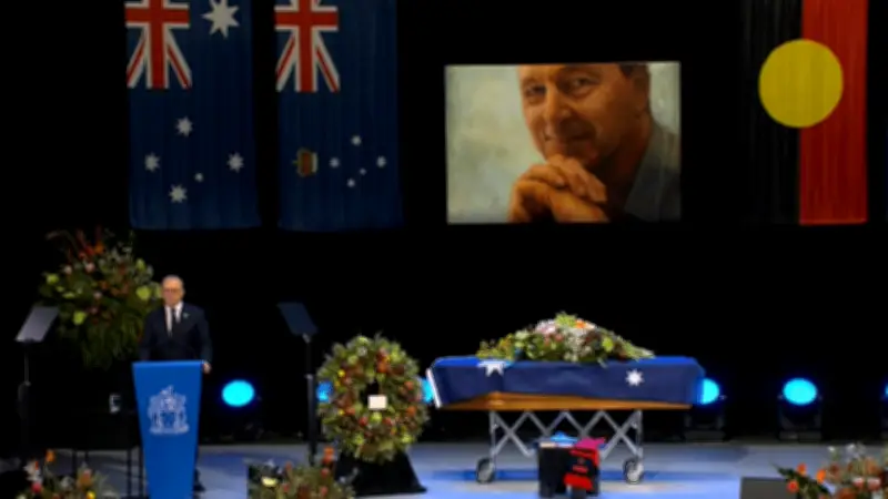 Neale Daniher Farewelled at State Funeral at MCG