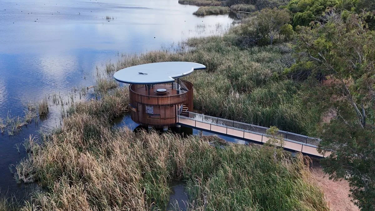 New $2.2m Bird Watching Facility Opens At Lake Joondalup