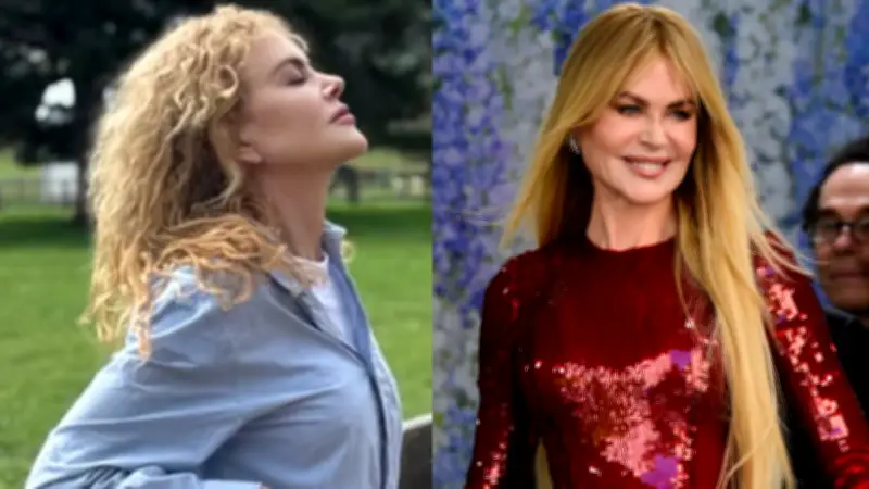 Nicole Kidman Ditches Wig to Show Rare Natural Curls in New Photo