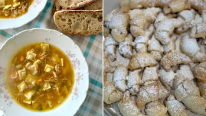 Nonna Teresa's Viral Recipes: Chicken Soup & Nutella Biscuits