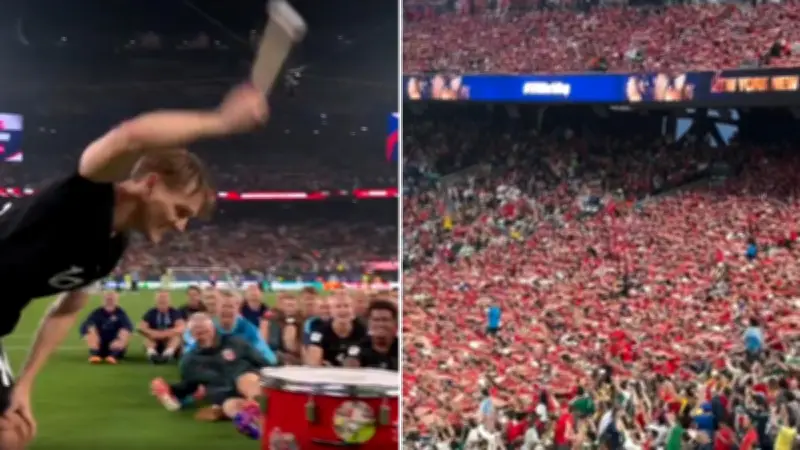 Norway fans steal show at 2026 World Cup with viral Viking row