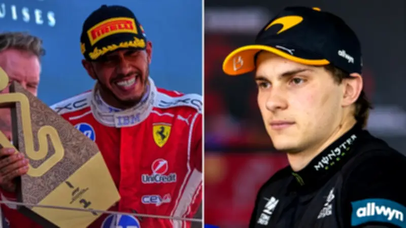 Oscar Piastri Finishes Fifth as Lewis Hamilton Wins Emotional Ferrari Victory