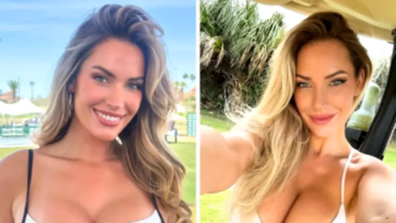 Paige Spiranac returns to golf event after death threats