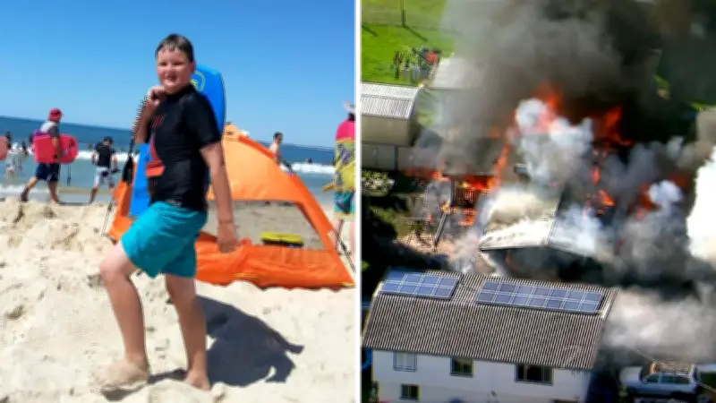 Parents of murdered teen close business after fire destroys home