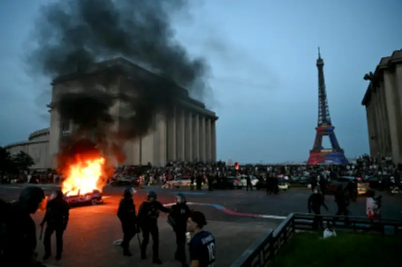Paris Celebrates PSG Champions League Win Amid Violence and Arrests