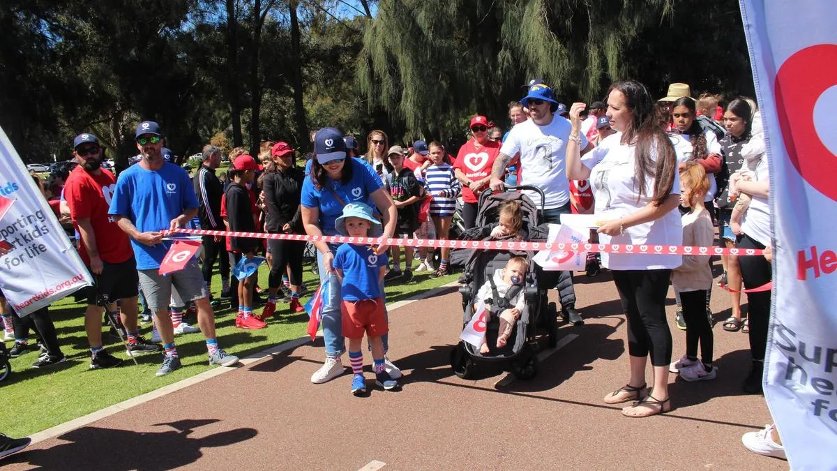 Perth Charity Walk Smashes Records For Childhood Heart Disease