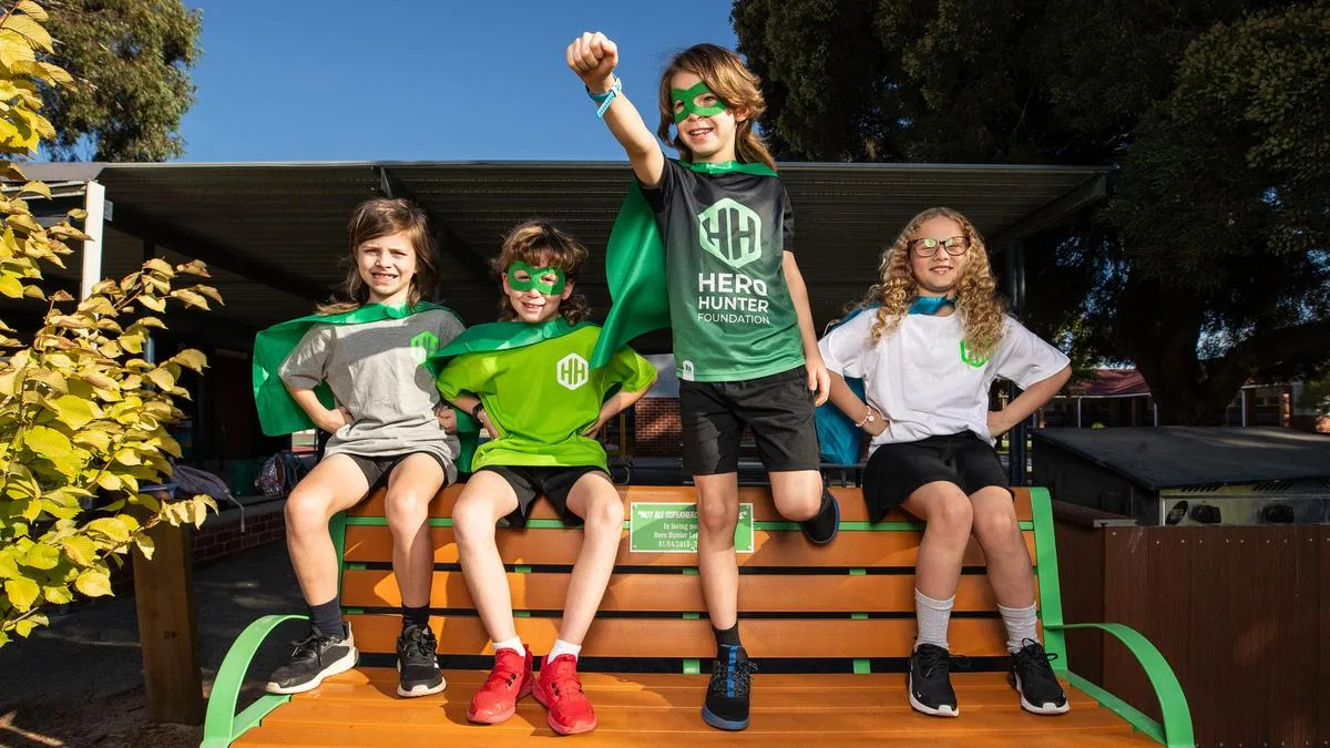 Perth Students Dress As Superheroes For Childhood Cancer Charity