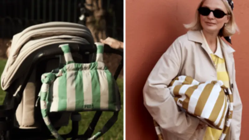 Philé Pram Caddy: Aussie mums love this stylish baby bag alternative