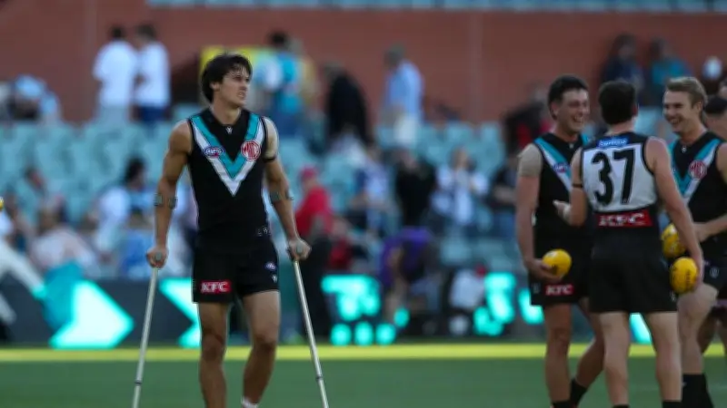 Port Adelaide captain Connor Rozee ruled out for AFL season