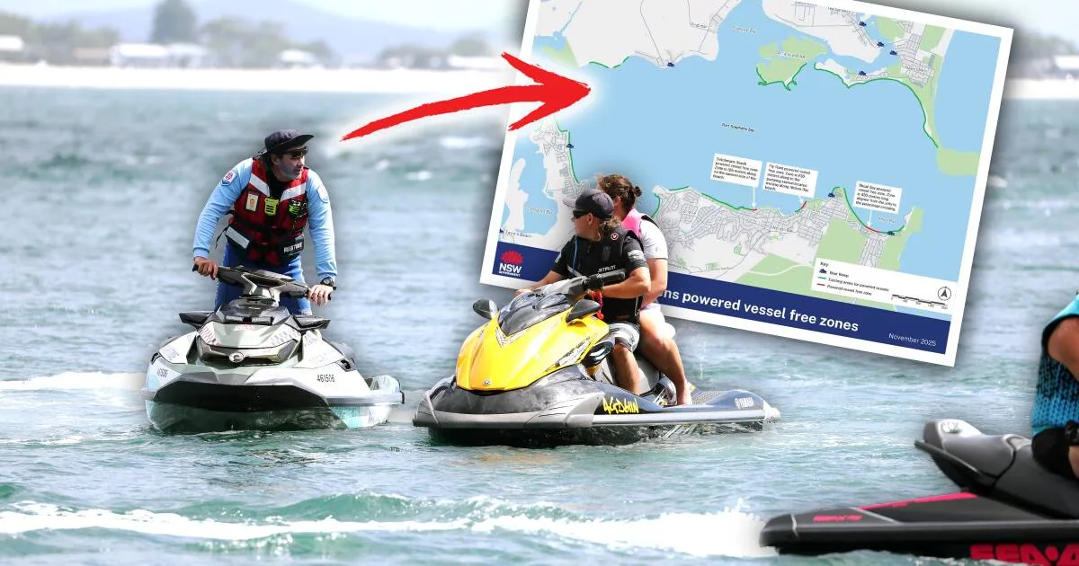 Port Stephens Jet Ski Ban Trial Announced for Holidays
