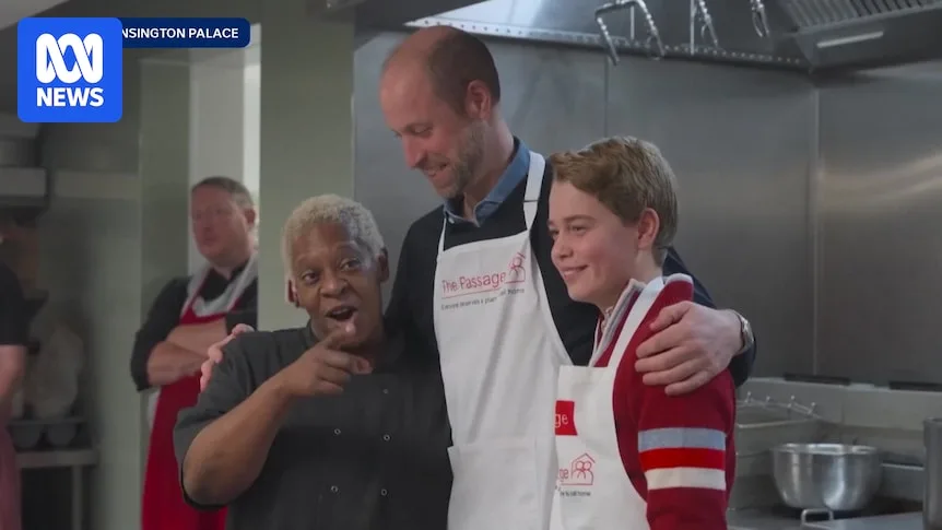 Prince William and Prince George Volunteer at Homeless Shelter, Continuing Royal Tradition