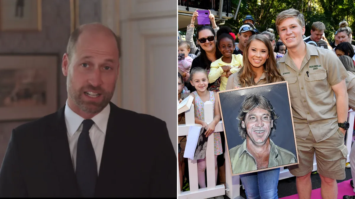 Prince William Honours Steve Irwin at Brisbane Gala