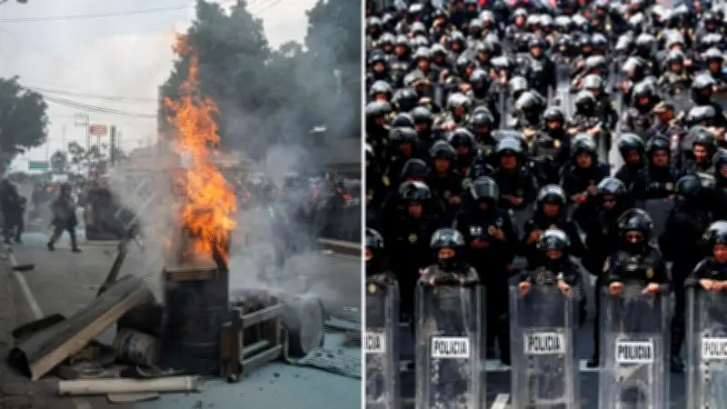Protesters Clash with Police at Mexico World Cup Opener