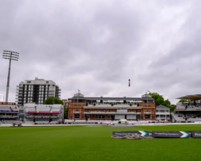Rain Disrupts Day Three of First Test at Lord's Between England and New Zealand