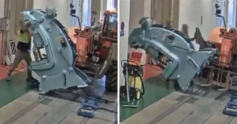 Royal Australian Mint worker nearly crushed by 3-tonne press