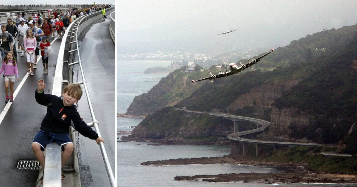 Sea Cliff Bridge celebrates 20 years since dramatic opening