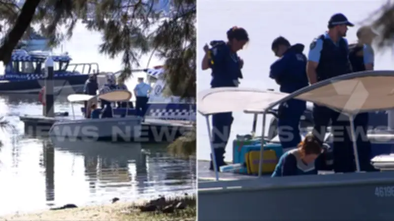 Search for girl missing after man found dead in Sydney water