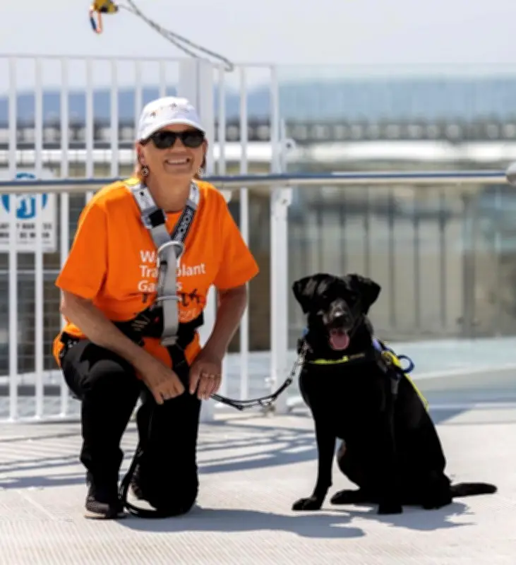 Seeing Eye Dogs Restore Freedom for Perth Woman After Heart Surgery Blindness