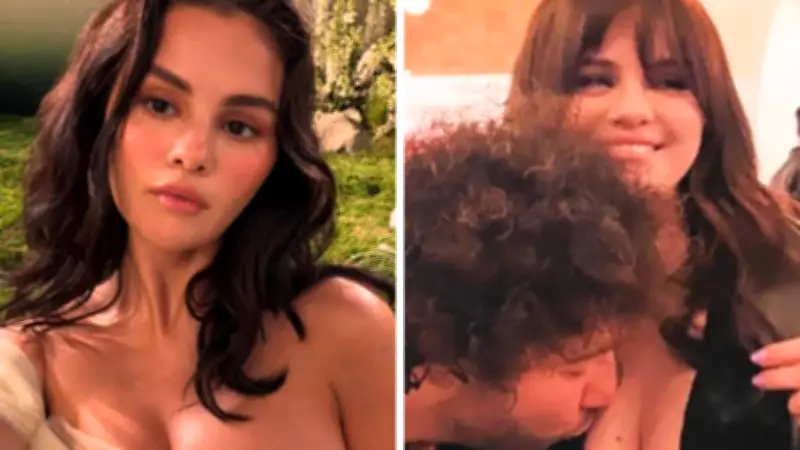 Selena Gomez Shares Intimate Photo of Husband Benny Blanco Kissing Her Chest