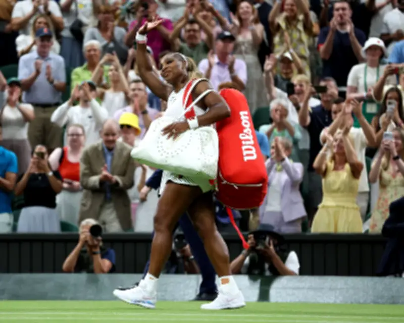 Serena Williams' Wimbledon Return Ends in First Round Defeat to Maya Joint