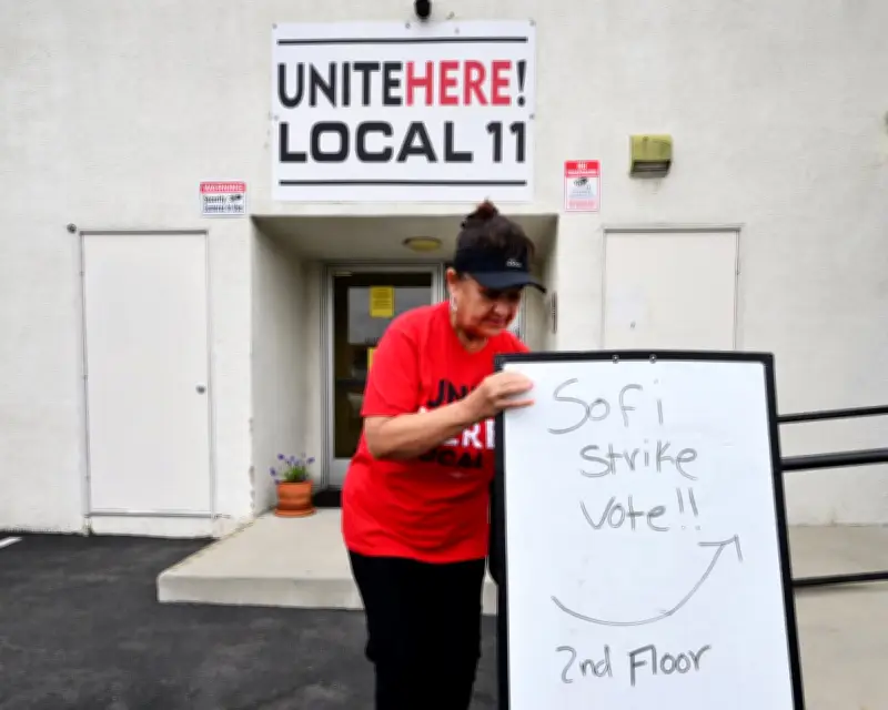 SoFi Stadium workers vote on strike a week before 2026 World Cup