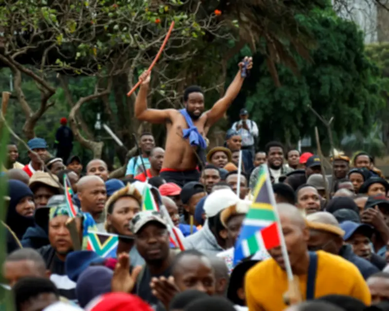 South Africa Police Clash with Anti-Immigrant Protesters