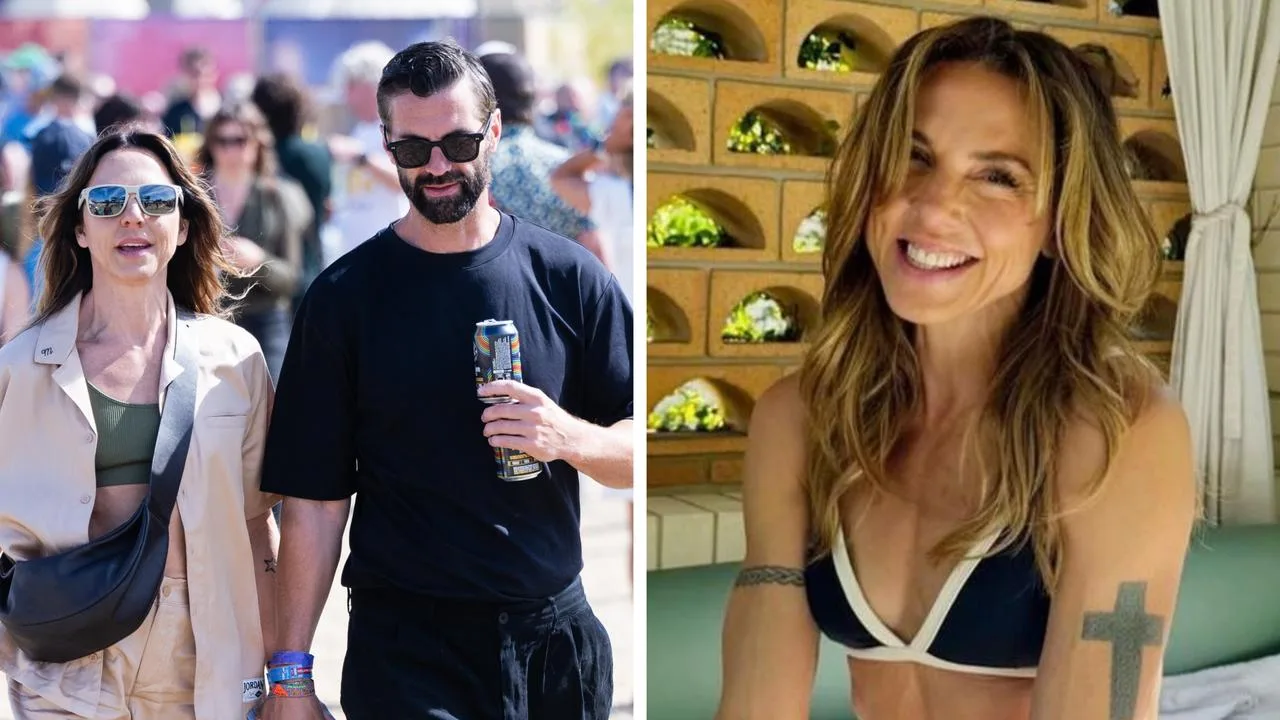 Spice Girl Mel C Spotted with Aussie Model at Glastonbury