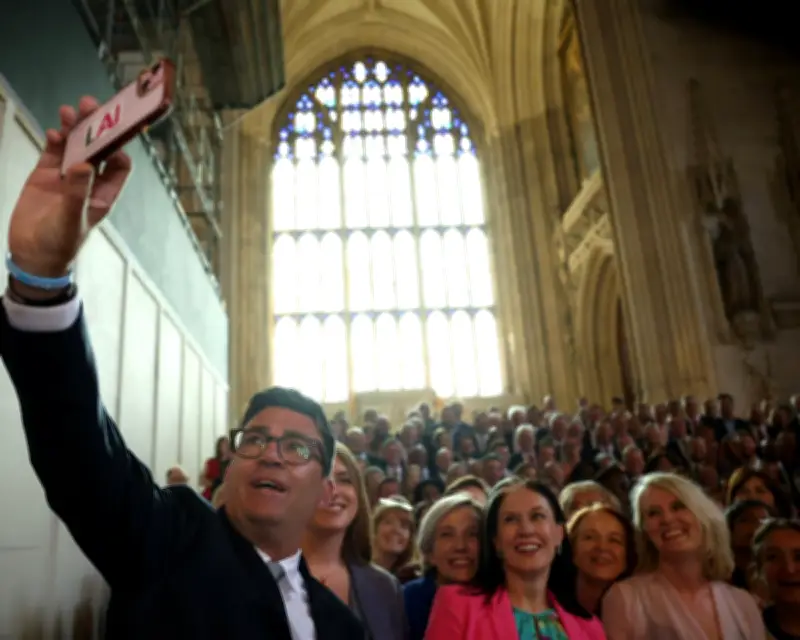 Starmer and Burnham Contrasting Days in Pictures