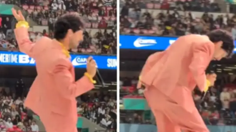 Stephen Sanchez Slipping on Stage at Summertime Ball Sparks Fan Concern
