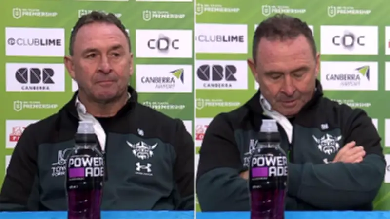 Stuart's Terse Presser After Raiders' 26-0 Loss to Roosters