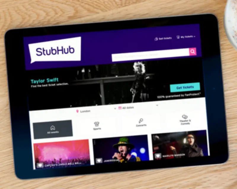 StubHub UK Fined £1.25m Over Hidden Ticket Fees
