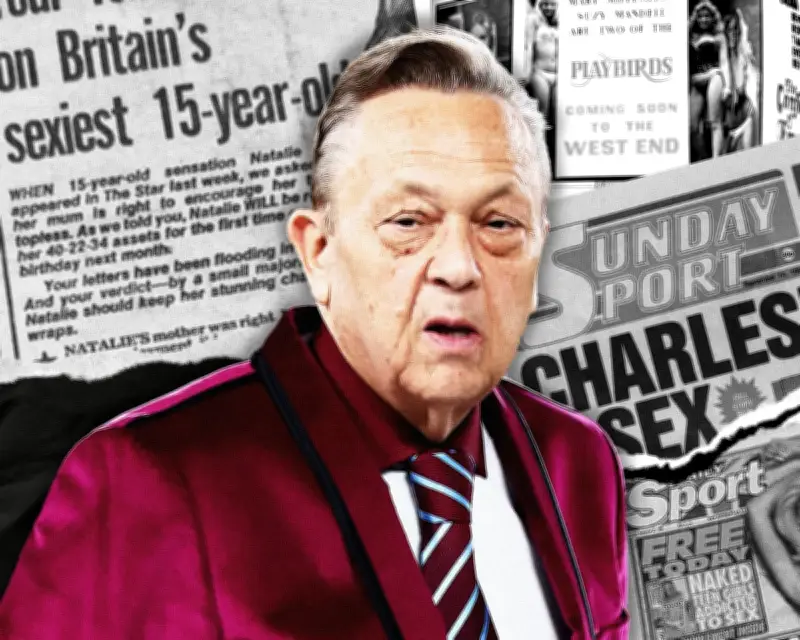 Sunday Sport Sold Sexualised Images of 15-Year-Old Girls Under David Sullivan