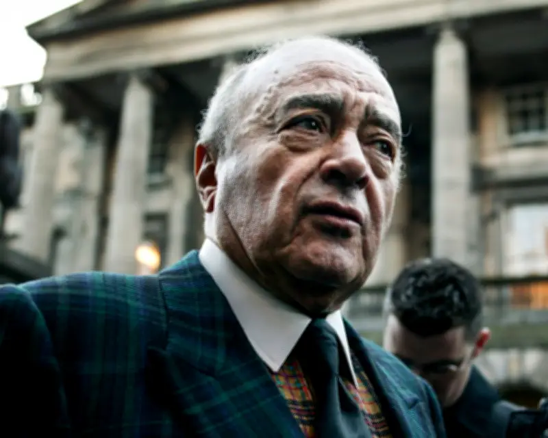 Survivors of Mohamed Al Fayed abuse demand trafficking investigation