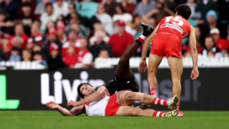 Swans Defender Tom McCartin Suffers Another Concussion in AFL Match