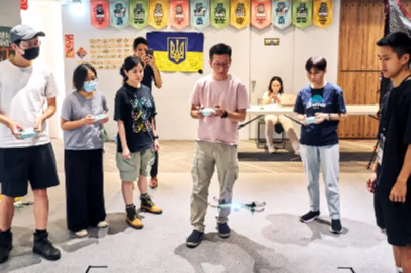 Taiwanese Citizens Flock to Drone Pilot Courses Amid China Tensions