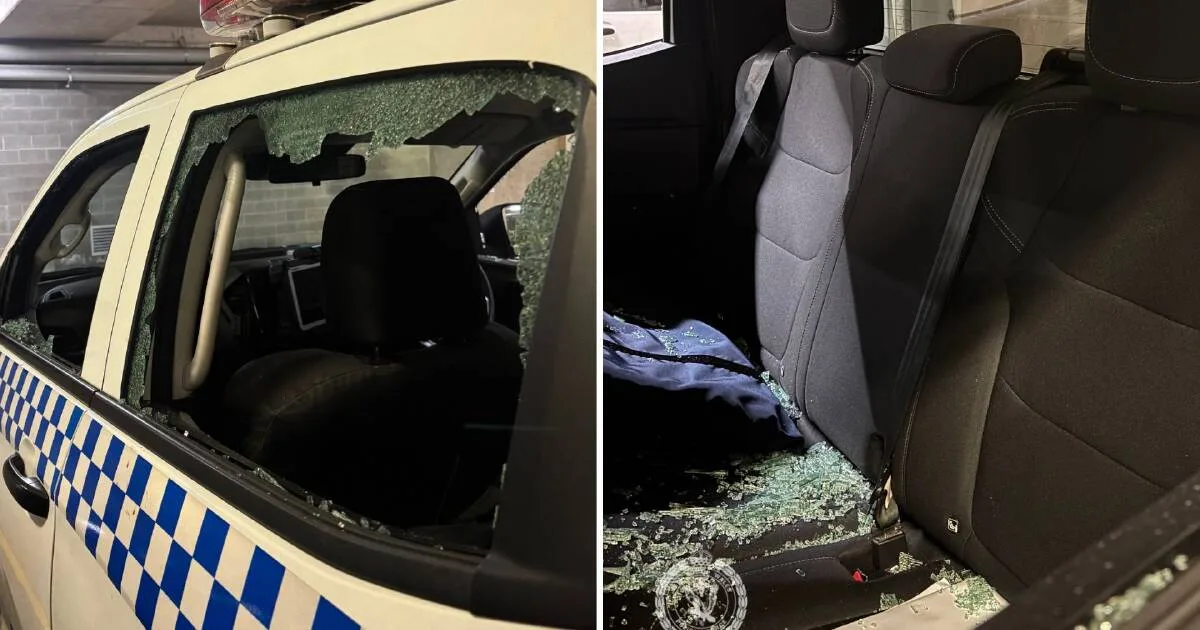 Teen Charged After Smashing Police Vehicle Windows at Belmont Station