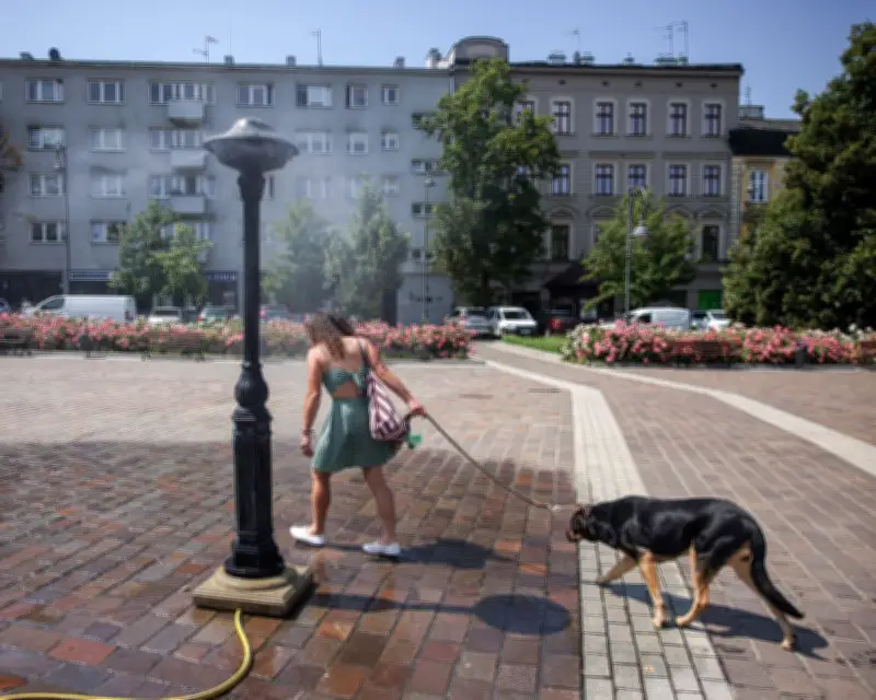 Temperature Records Tumble Across Europe as Heatwave Moves East