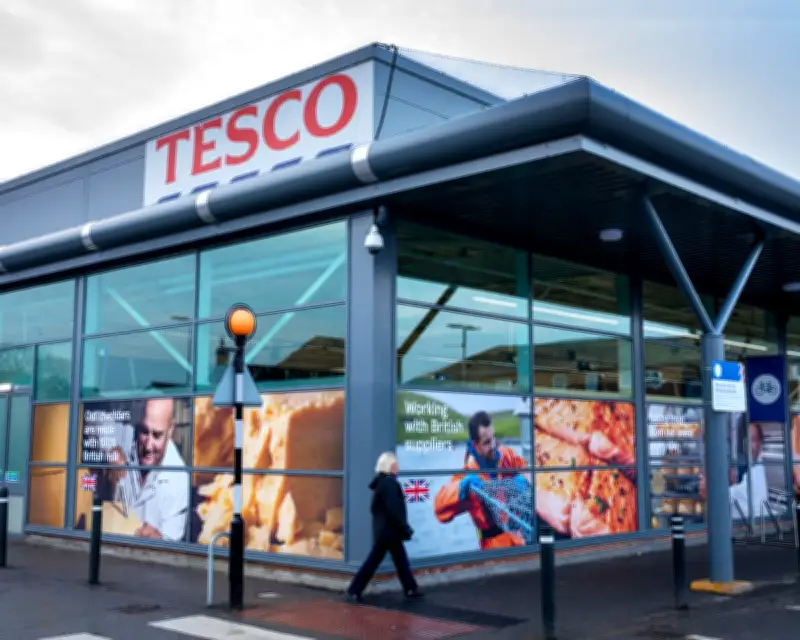 Tesco UK Sales Growth Halves Amid Middle East Conflict Uncertainty