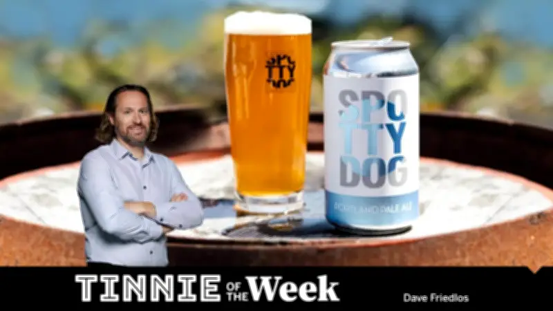 Tinnie of the Week: Spotty Dog's Portland Pale Ale tribute to Tasmania