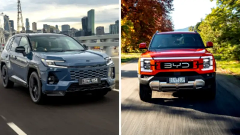 Toyota's reign threatened as BYD surges in Australian car market